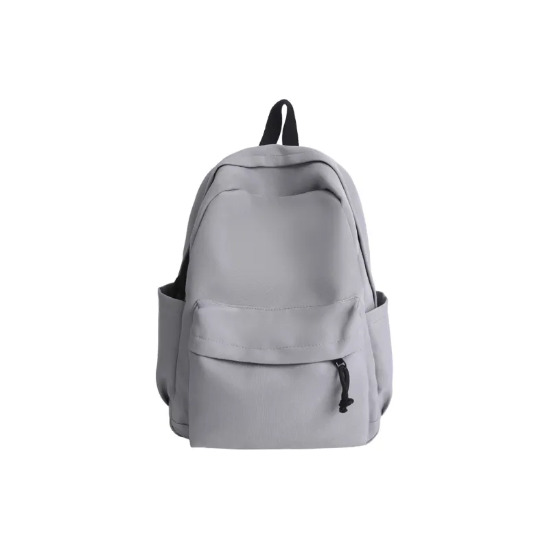 BUBM Nylon Backpack Unisex Black/green/blue/light Gray-15