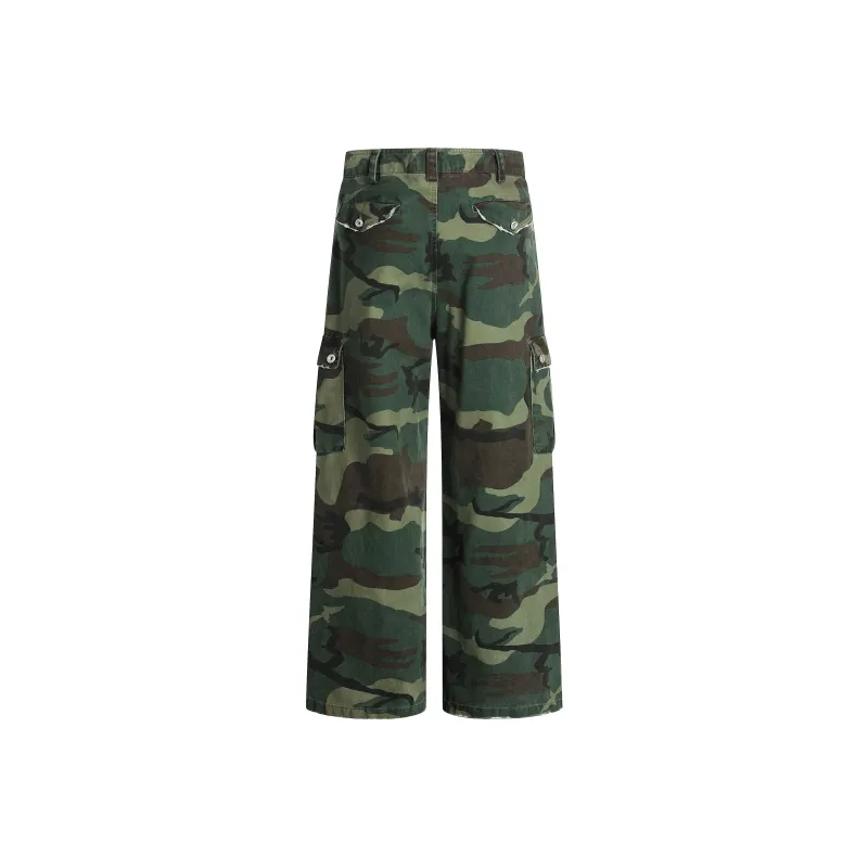 GBXM Cargo Pants Unisex Camouflage-2