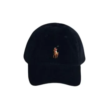 Polo Ralph Lauren Cotton, Elastane Baseball Caps Unisex Black