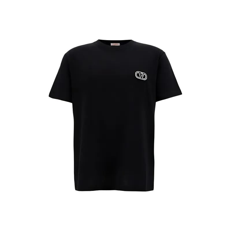 Valentino T Shirt Men's Pure Black-0