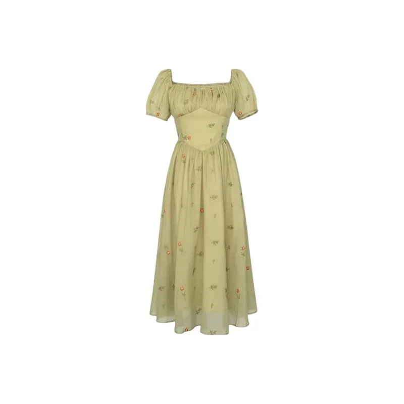 ABBY GODDESS Short Sleeved Dress Women's-0
