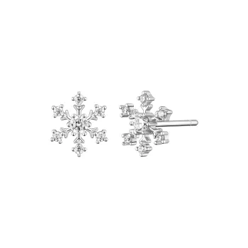 Disney Frozen Series S925 Silver Stud Earrings Women's