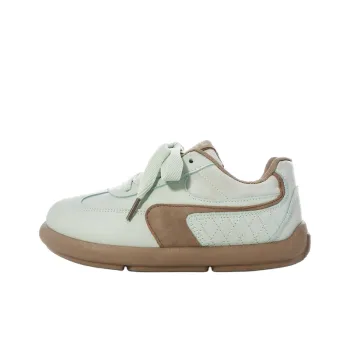 Ordifen Low Top Skateboard Shoes Women's Mint Chocolate