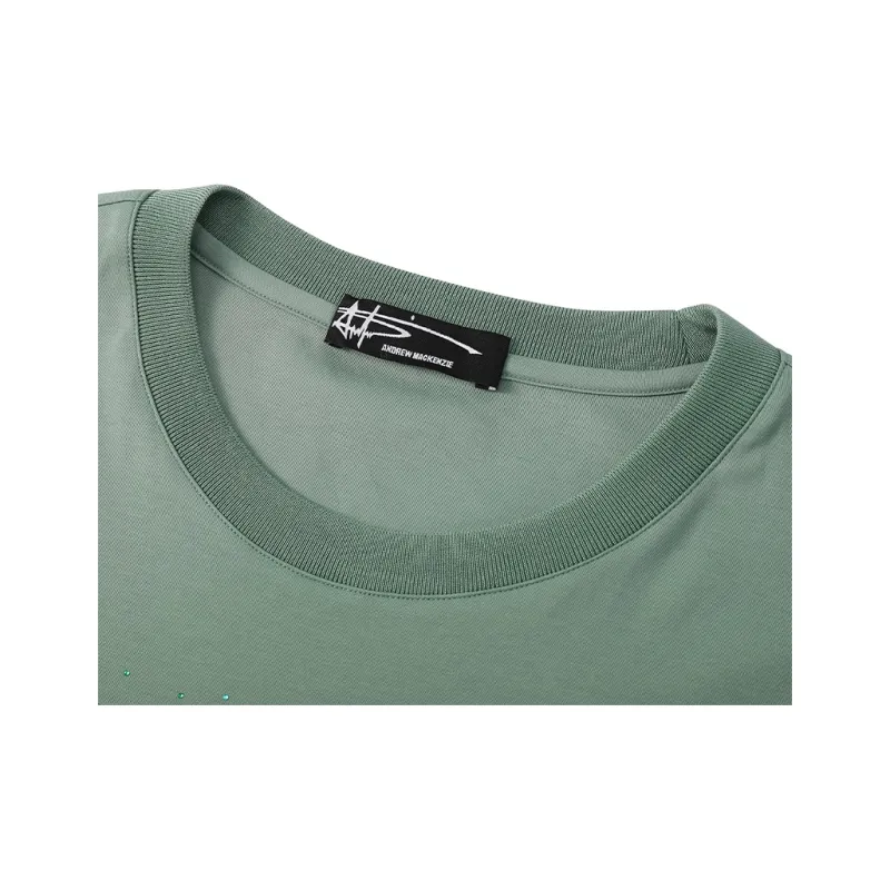 ANDREW MACKENZIE T Shirts Men Green-2