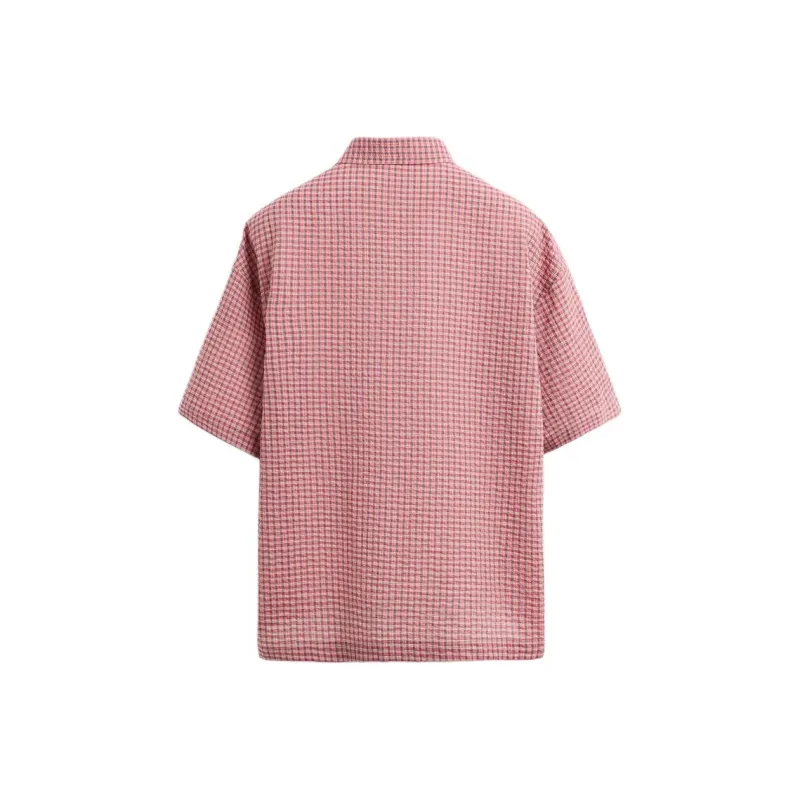 ZARA Shirts Men Rose Red-1