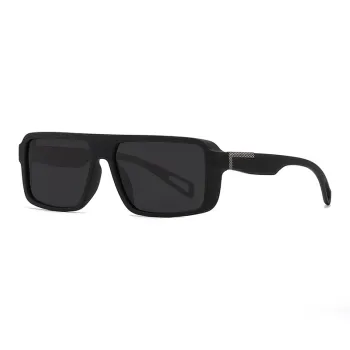 PRETTYALLUSION PC Square Sunglasses Men's