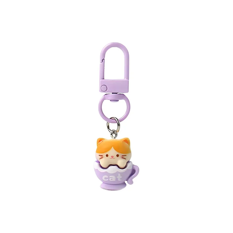 FREE RABBITⅡ Fun Cartoon Food Play Bag Accessories Alloy Keychains Unisex-6