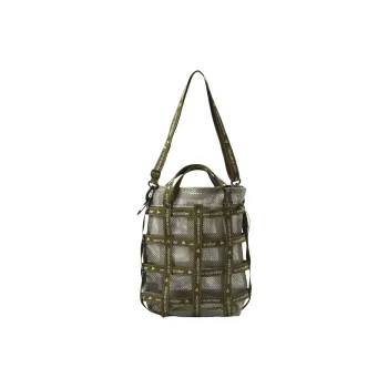 And Wander Polyester Tote Bag, Shopping Bag, Shoulder Bag, Crossbody Bag, Handbag Unisex Green