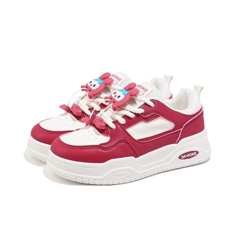 Gai Renpu Anti Slip And Wear Resistant Height Increasing Low Top Skateboard Shoes Women's-2