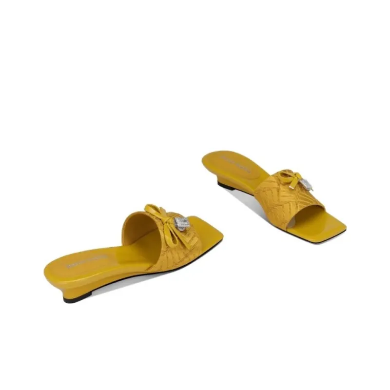 JESSICA SOPHIA Rubber Sole Slip Resistant Abrasion Resistant Slide Slippers Women's-2