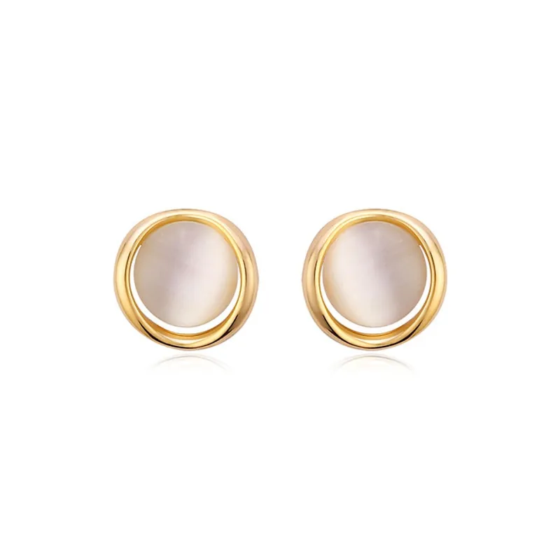 I&YOU Alloy Stud Earrings Women's-3