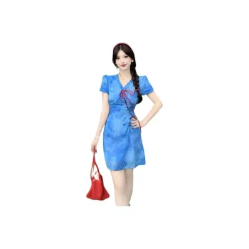 The Temptation Of The Muse Short Sleeved Dress Women's
