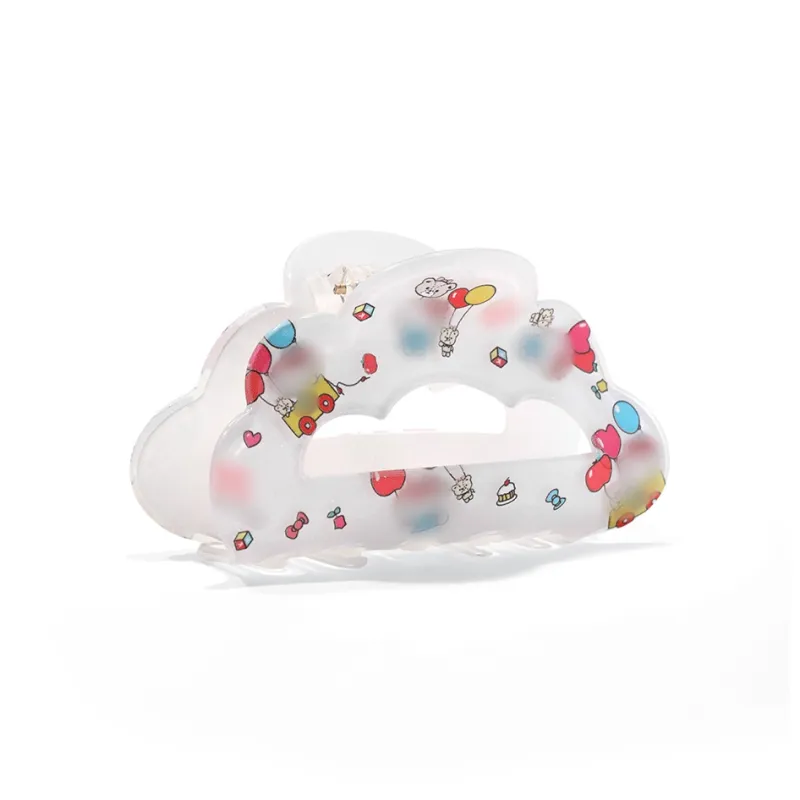 ZANC Acrylic Hair Clips Women's-1