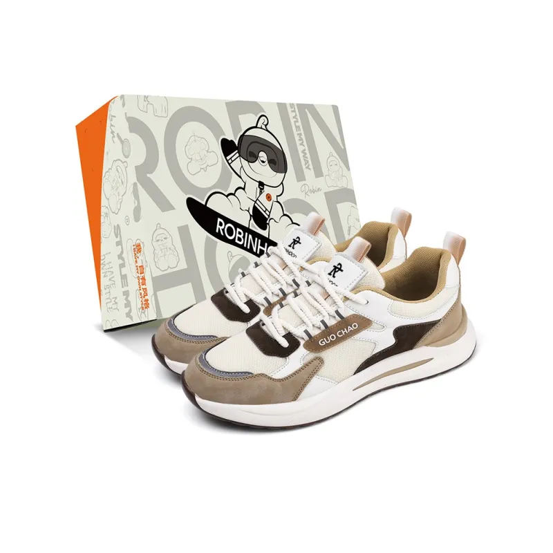 ROBINHOOD Cushioning, Slip Resistant, Abrasion Resistant, Coverage, Support Low Top Casual Shoes Men's-8