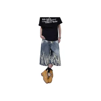 CORNILOT Denim Shorts Unisex Blue
