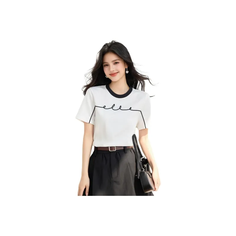 La Chapelle T Shirts Women's White-0
