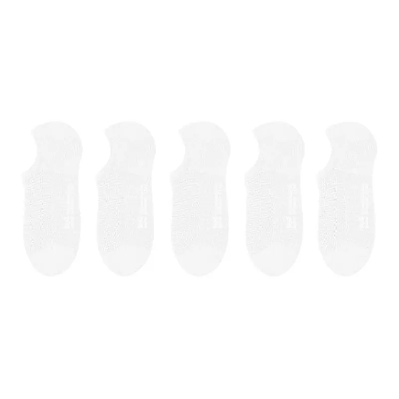 MIIOW No Show Socks Men's 5 Pack-12