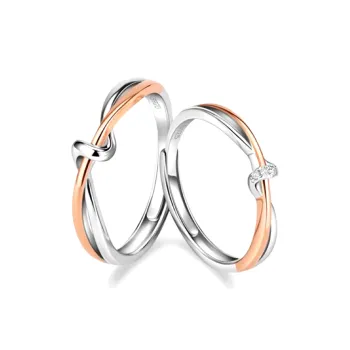 KADER 925 Sterling Silver Rings Unisex Silver