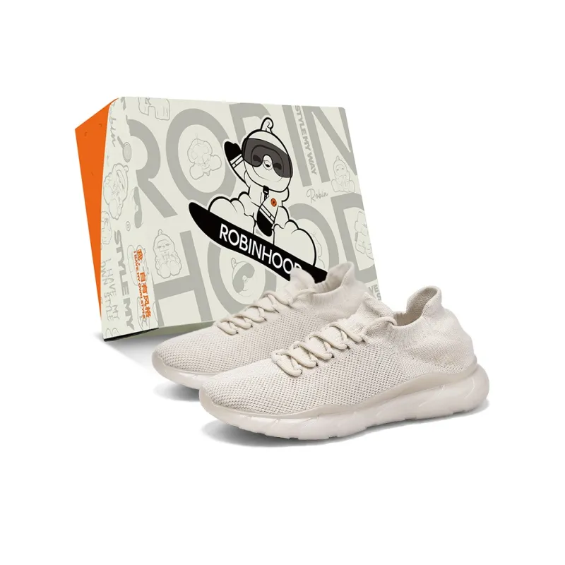 ROBINHOOD Slip Resistant, Abrasion Resistant, Breathable, Lightweight Low Top Casual Shoes Men's Box Included-12