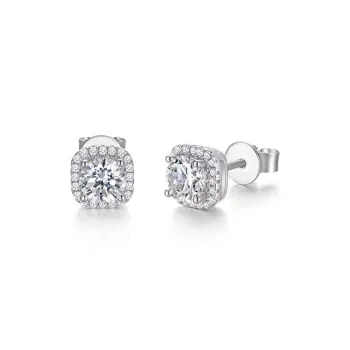 GUDUD S925 Sterling Silver Stud Earrings Unisex