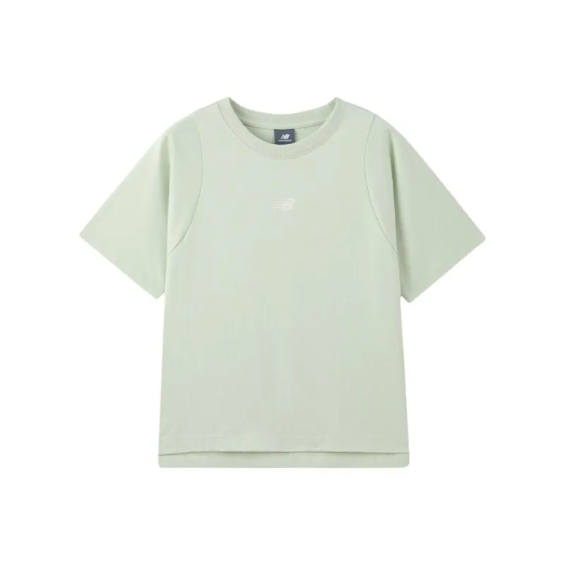 New Balance T Shirt Women's Light Green-0