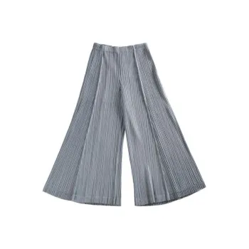 PLEATS PLEASE ISSEY MIYAKE Thicker Bottoms 1 Pants 'Cool Grey'