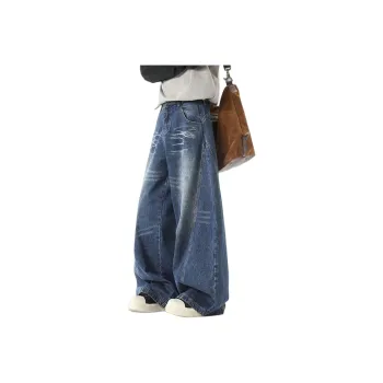 Double Dealer Jeans Unisex Blue