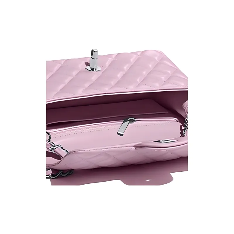 CHANEL Classic Flap CF Sheepskin Chain Bag, Shoulder Bag, Crossbody Bag Women's Light Pink-4