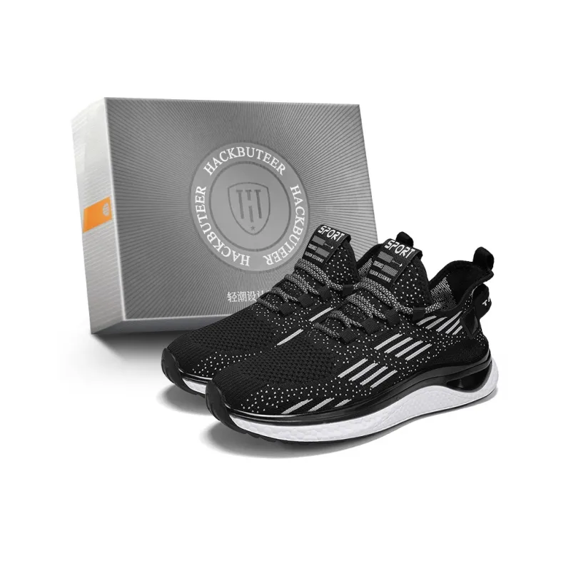 HACKBUTEER Low Top Casual Shoes Men's Box Included-4