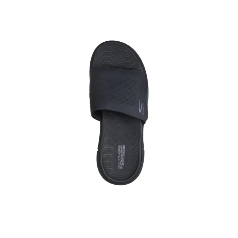 Skechers Max Cushioning Premier 2.0 Rubber Sole Shock Absorbers Slide Slippers Men's Black-3