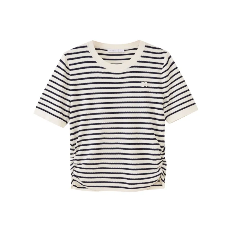 SHUIYUNJIAN Fashion Trend Minimalist Style Summer Top Knitwear Women's-0