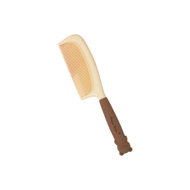 Love Of Wormwood Cartoon Bear Milk Tea Comb Hairdressing Tools Massage Shaping-6