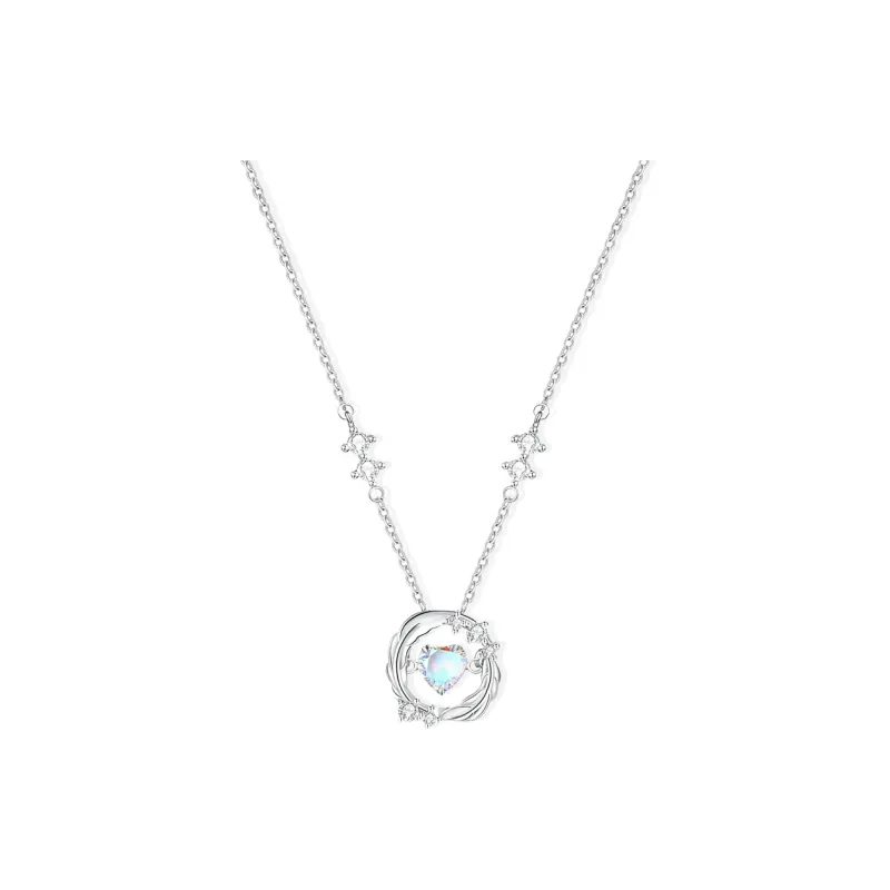 MISS TOOYA Glass Cat Eye Necklaces Women's-0