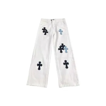 BABUGGE Jeans Unisex White