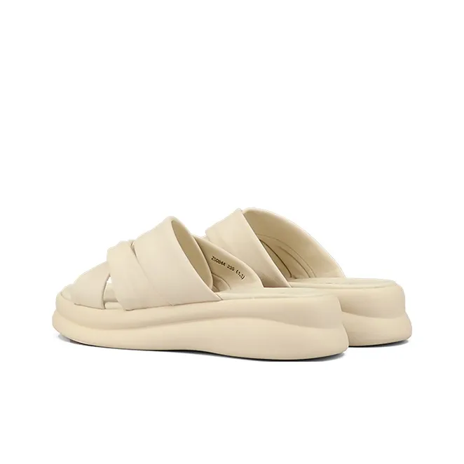 ZSBELLA Beach Sandals Women's Apricot-2