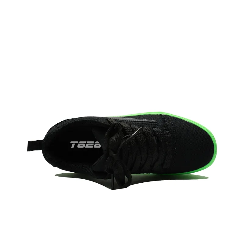 T628 Slip Resistant, Abrasion Resistant, Lightweight, Breathable Low Top Skateboard Shoes Unisex-155