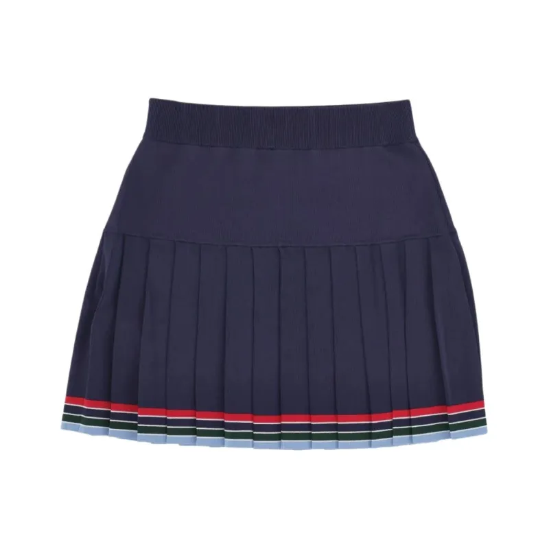 CASABLANCA Pleated Mini Skirt-1