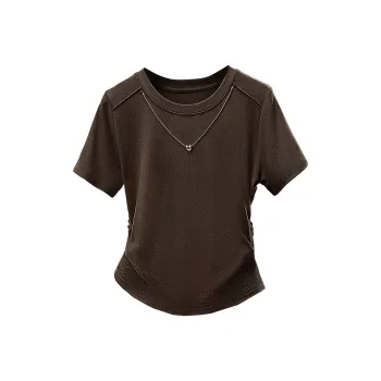 Cypress House T Shirts Women's Dark Brown