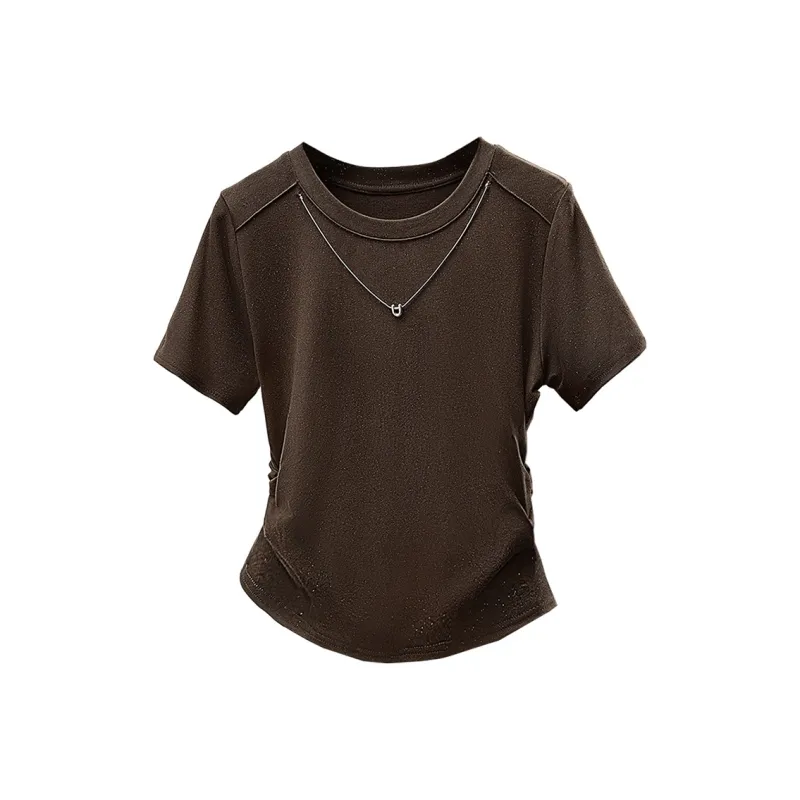 Cypress House T Shirts Women's Dark Brown-0