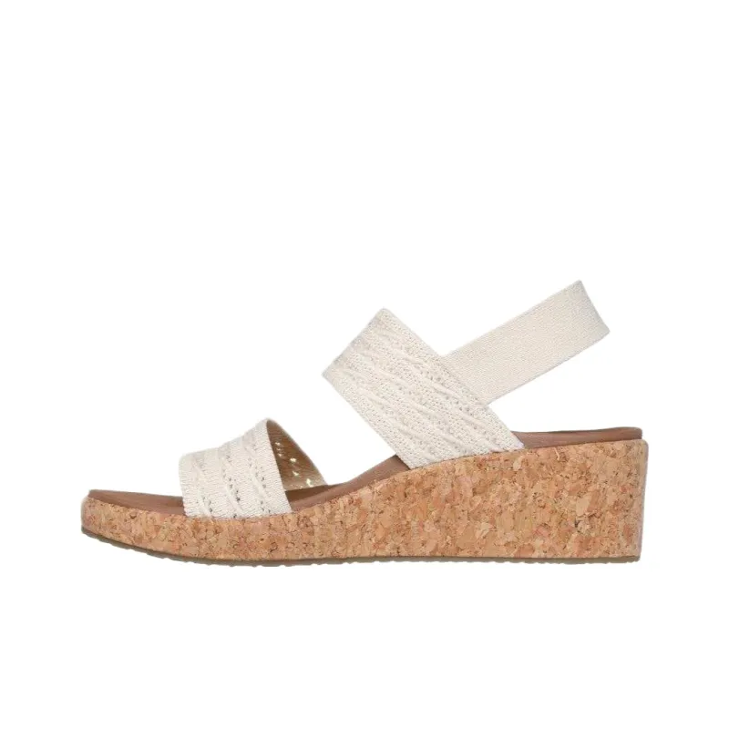 Skechers ArchFit One Strap Sandals Women's Beige-2