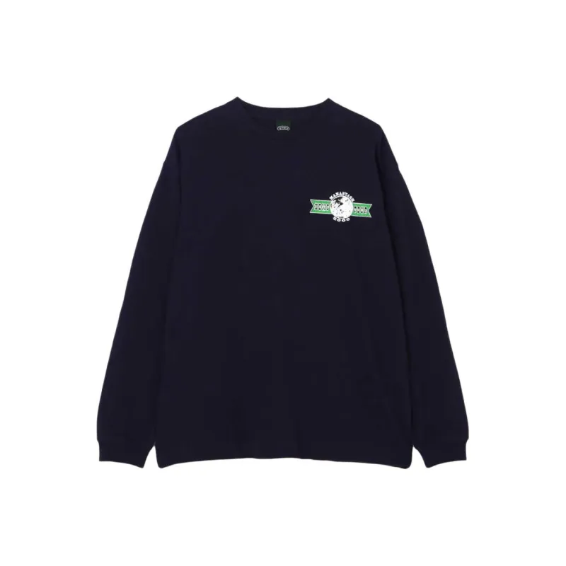Manastash T Shirts Unisex Marine Blue-0