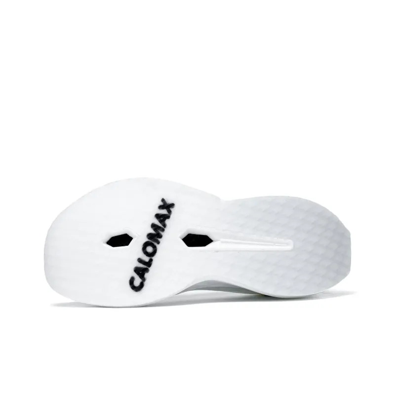 CALOMAX Running Shoes Unisex Low Top White-4