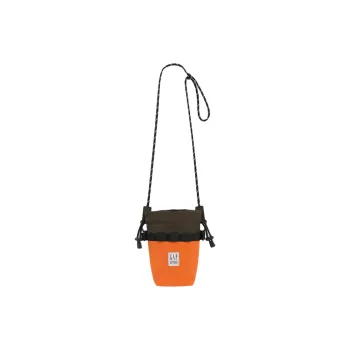 GAP Polyamide One Shoulder Crossbody Cell Phone Pouch Trumpets Unisex Orange/Gray Green