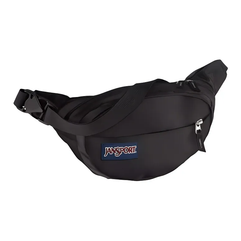 JanSport Fabric Fanny Pack Regular Unisex Classic Black-1