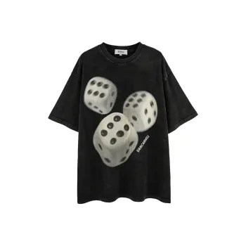 Cotton Gene T Shirts Unisex Faded Black