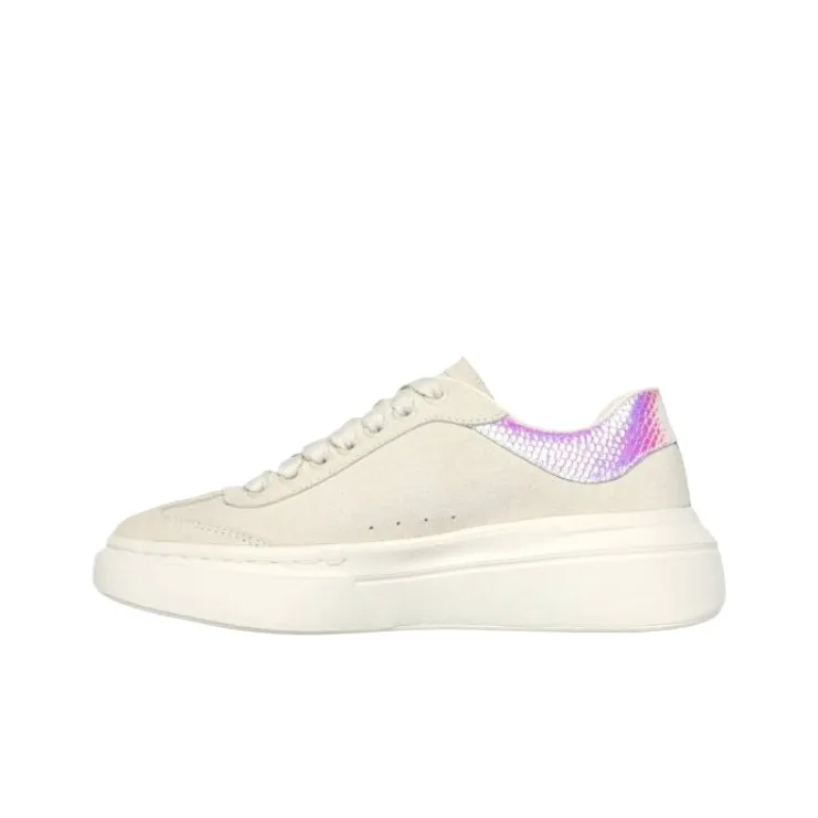 Skechers Cordova Classic Low Top Skateboard Shoes Women's Ecru-2