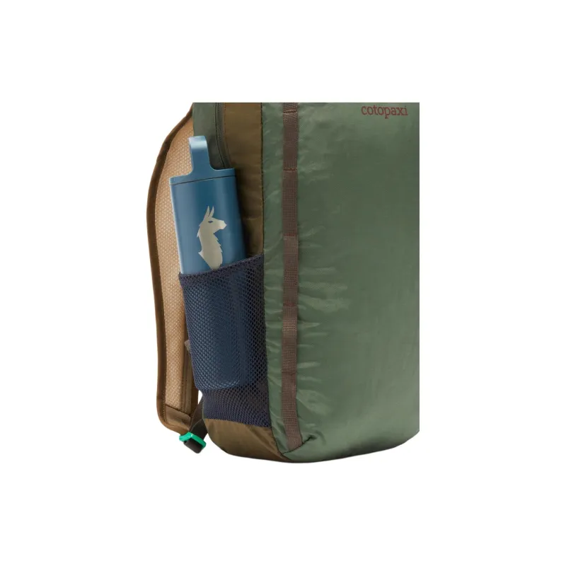Cotopaxi Nylon Backpack Unisex Green & Brown-3