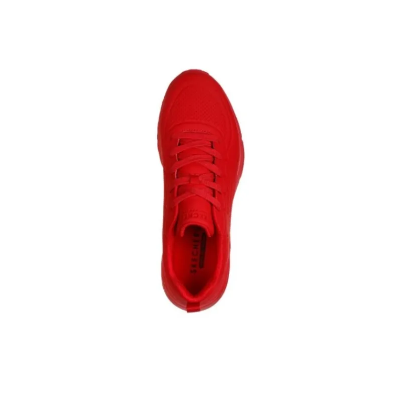 Skechers Uno Lite Low Top Running Shoes Men's Red-4