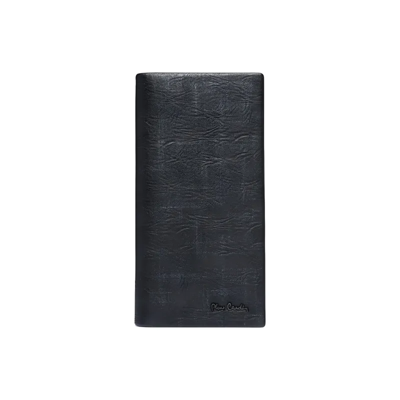 PIERRE CARDIN Cow Leather Wallet Regular Men's Black-0