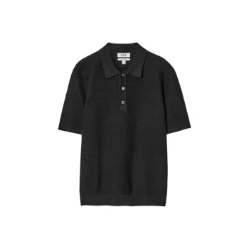 COS Polo Shirts Men Black